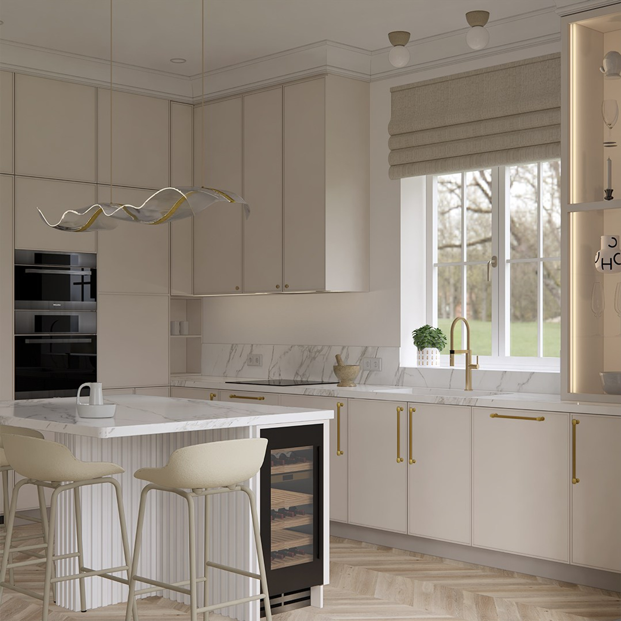 Design of a country house in Stockholm. Interior designer Stockholm