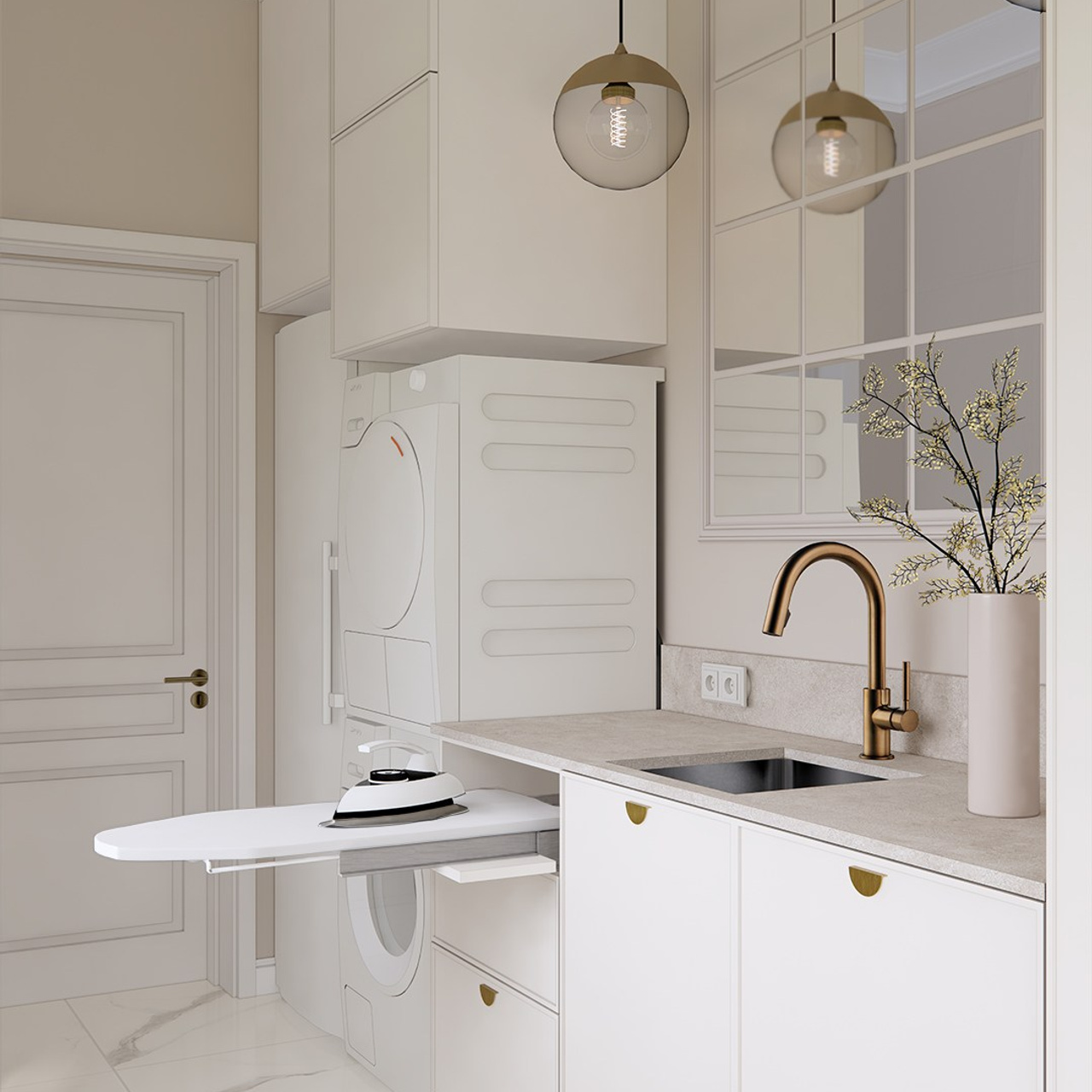 Design of a country house in Stockholm. Interior designer Stockholm