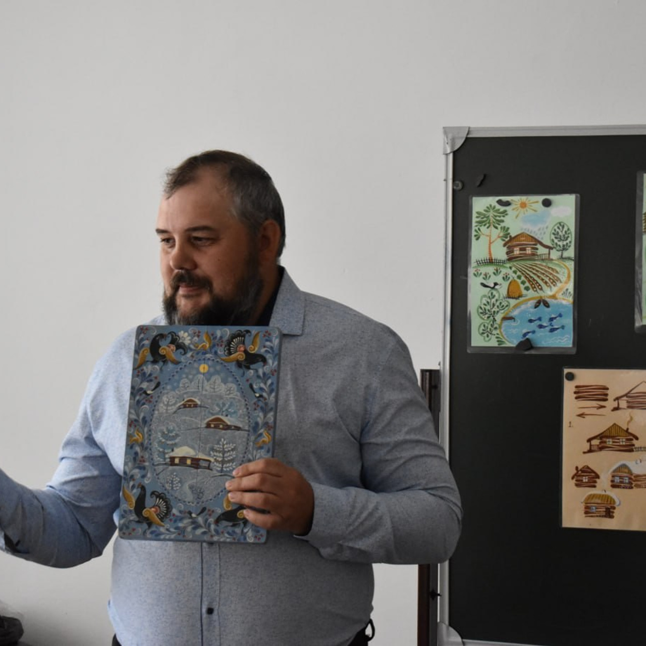 Дом детского творчества р. п. Ордынское. Сувениры и подарки с Ордынской росписью | Новосибирск