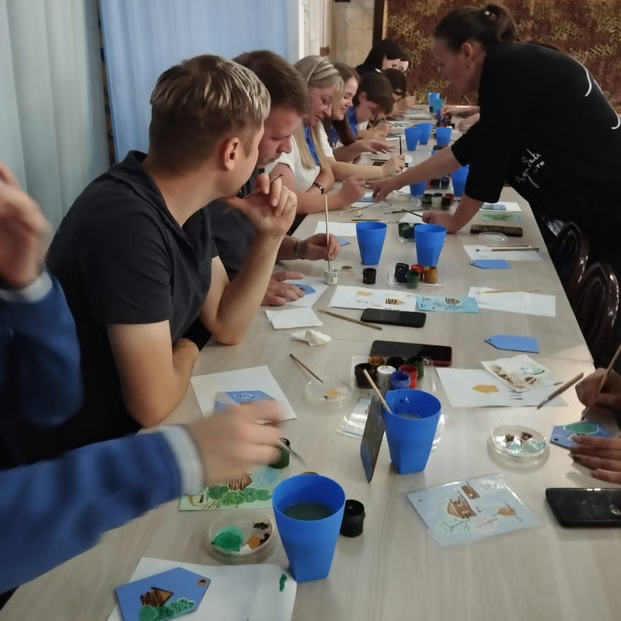 Молодые педагоги Новосибирской области. Сувениры и подарки с Ордынской росписью | Новосибирск