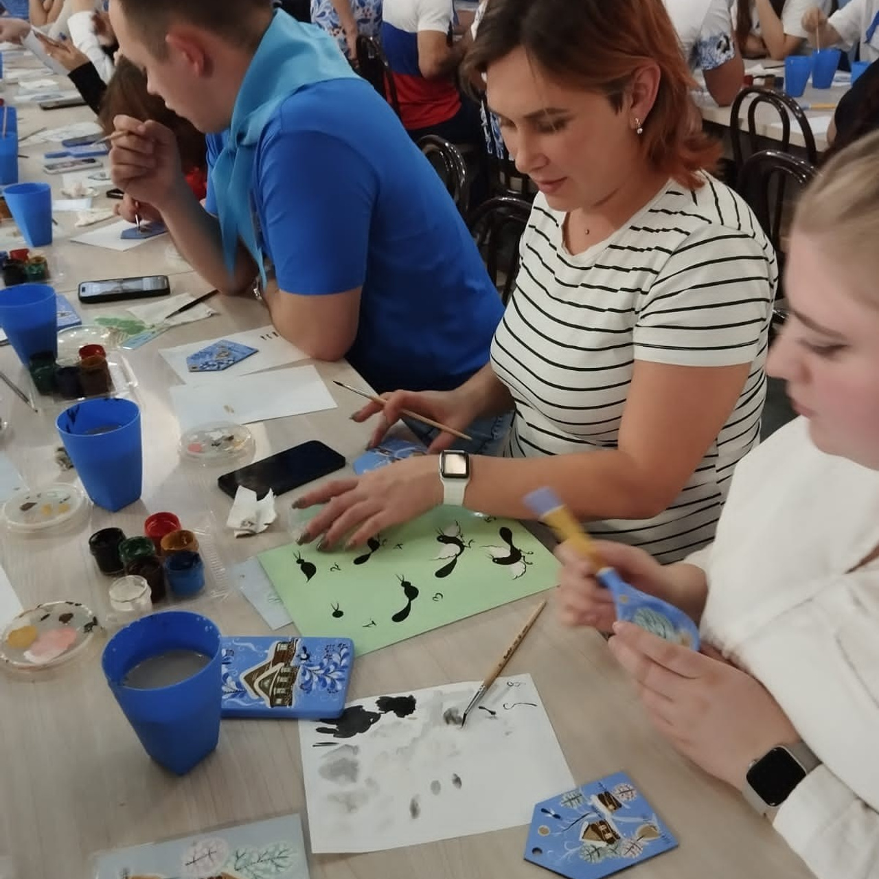 Молодые педагоги Новосибирской области. Сувениры и подарки с Ордынской росписью | Новосибирск