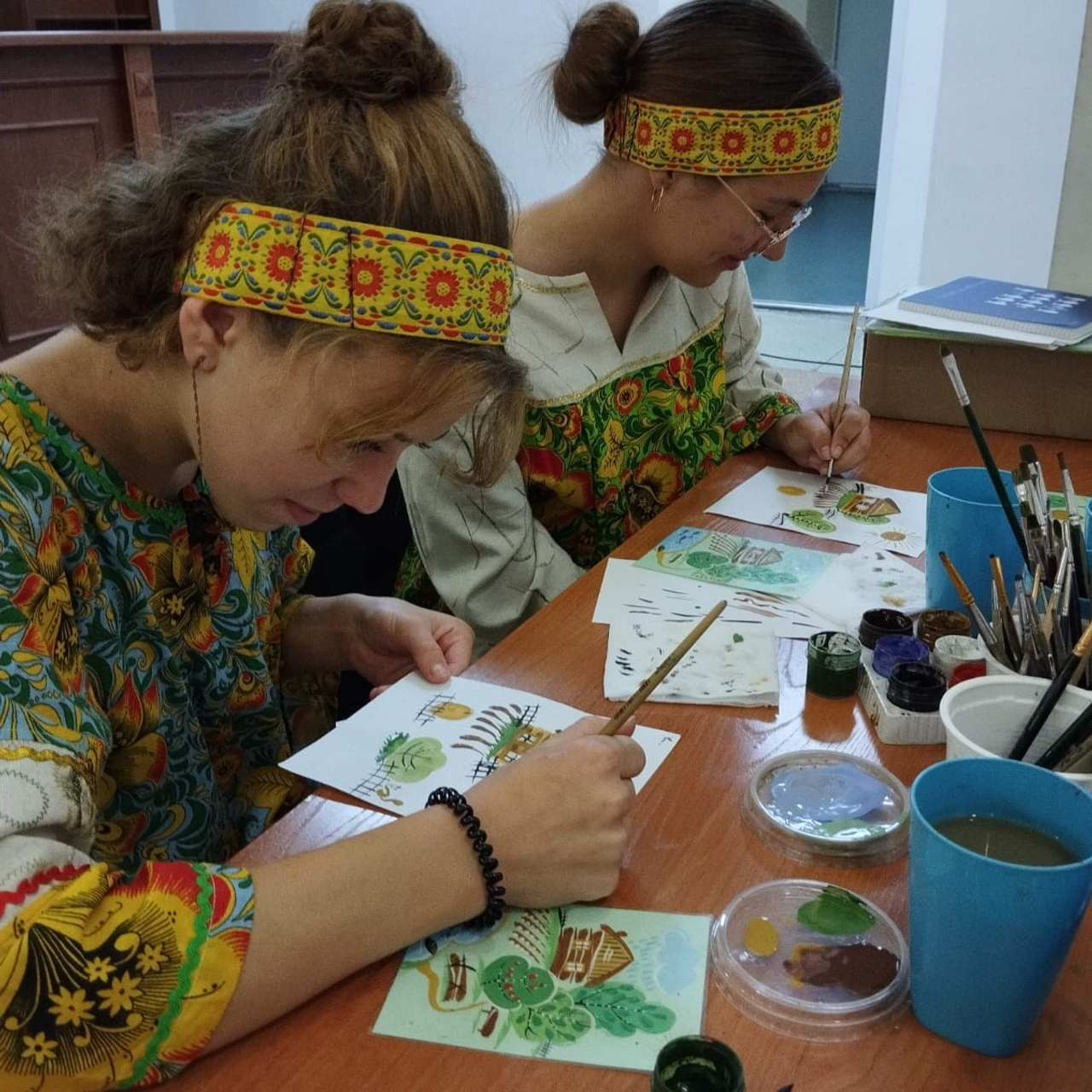 Карасукский детский ансамбль. Сувениры и подарки с Ордынской росписью | Новосибирск