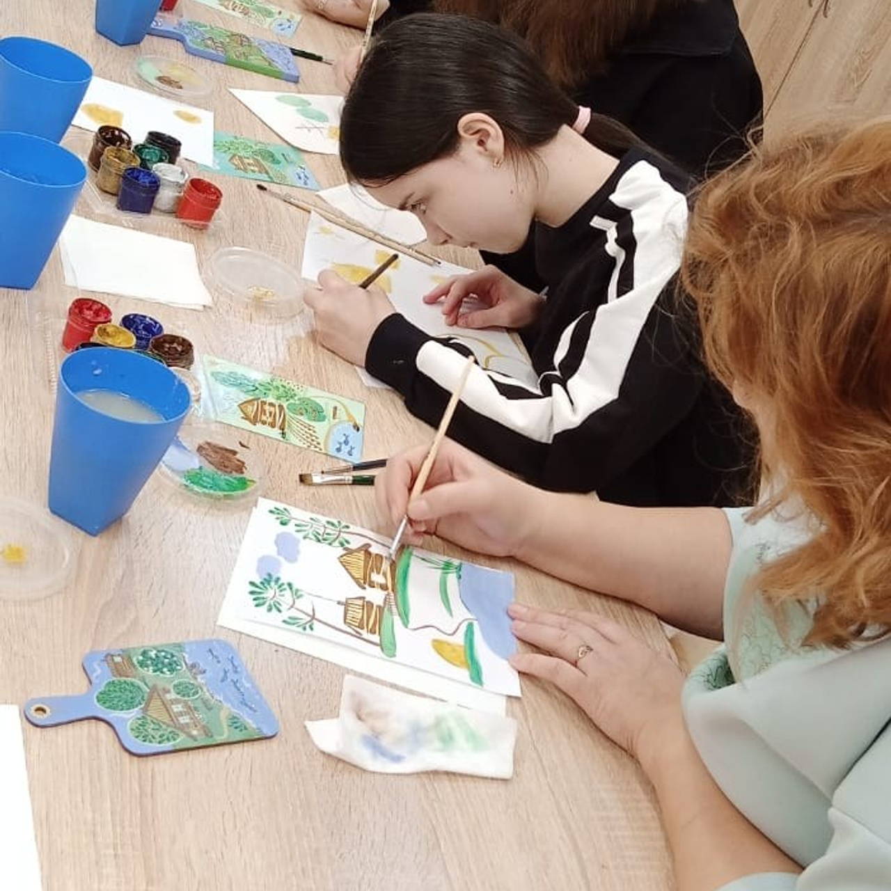 Дом детского творчества им. В. Дубинина. Сувениры и подарки с Ордынской росписью | Новосибирск