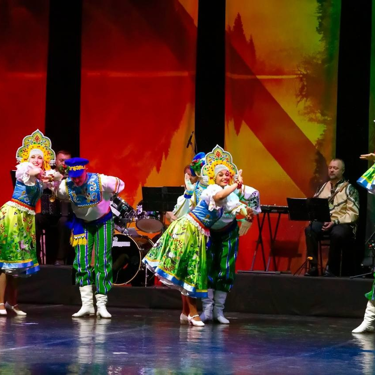 Эскиз костюмов «Чалдоны». Сувениры и подарки с Ордынской росписью | Новосибирск