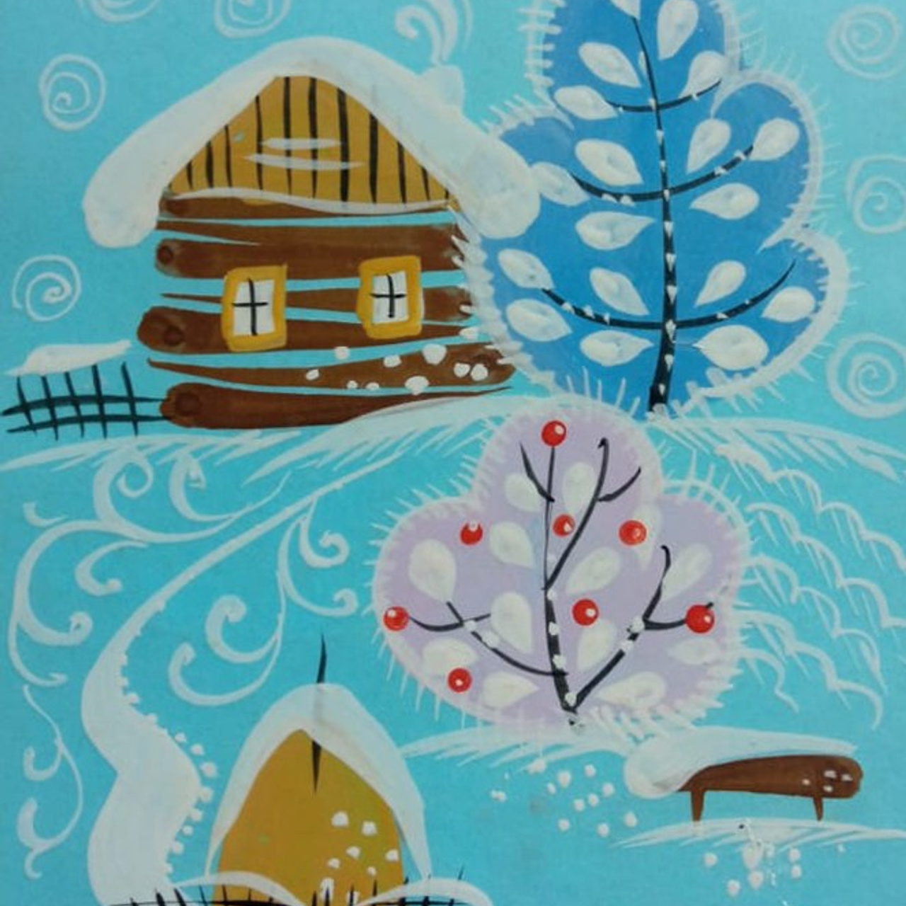 Эскизы. Сувениры и подарки с Ордынской росписью | Новосибирск