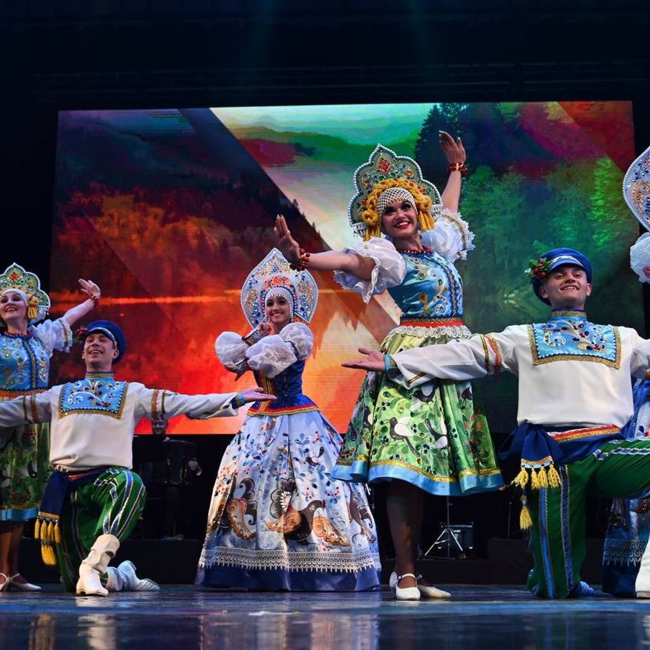 Эскиз костюмов «Чалдоны». Сувениры и подарки с Ордынской росписью | Новосибирск