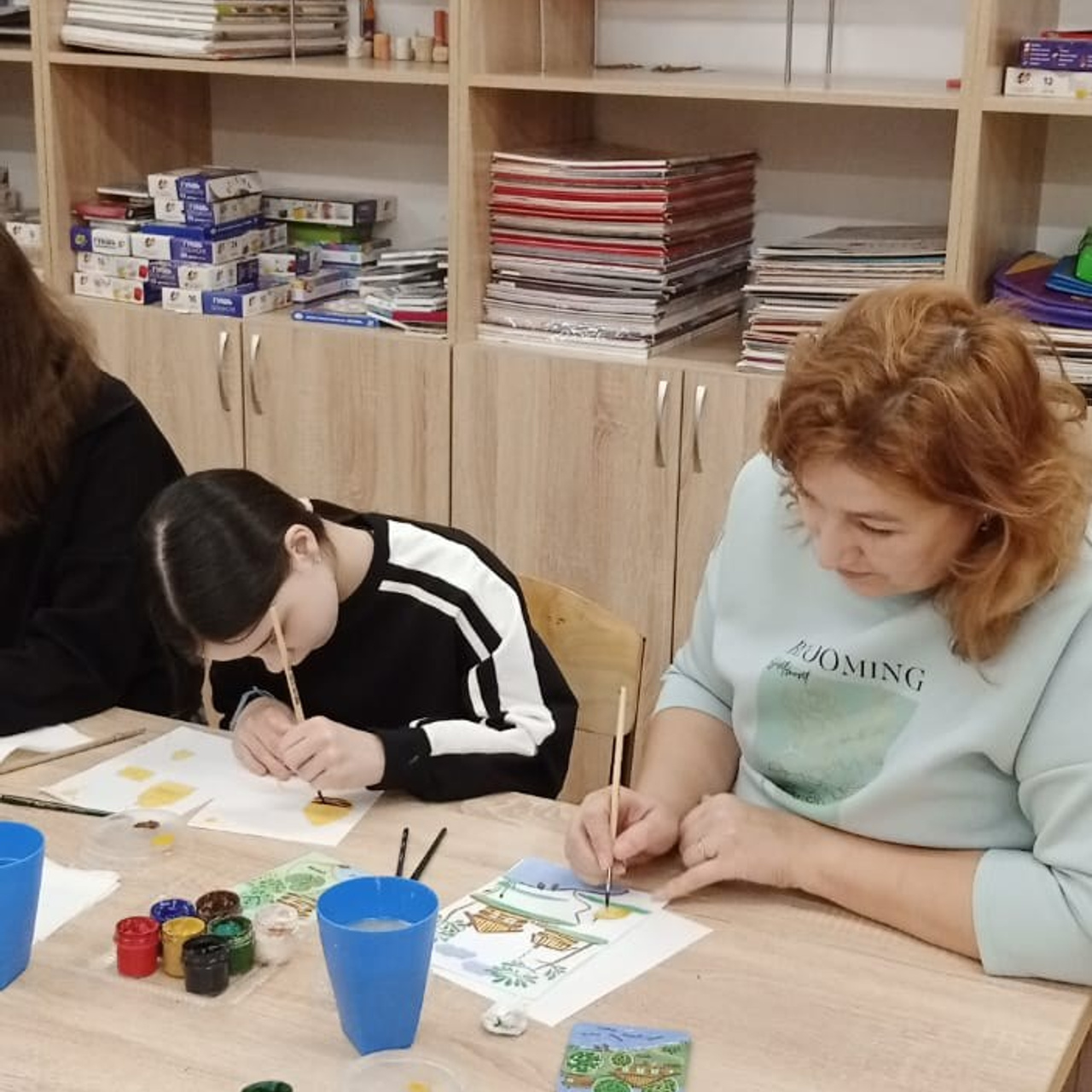 Дом детского творчества им. В. Дубинина. Сувениры и подарки с Ордынской росписью | Новосибирск