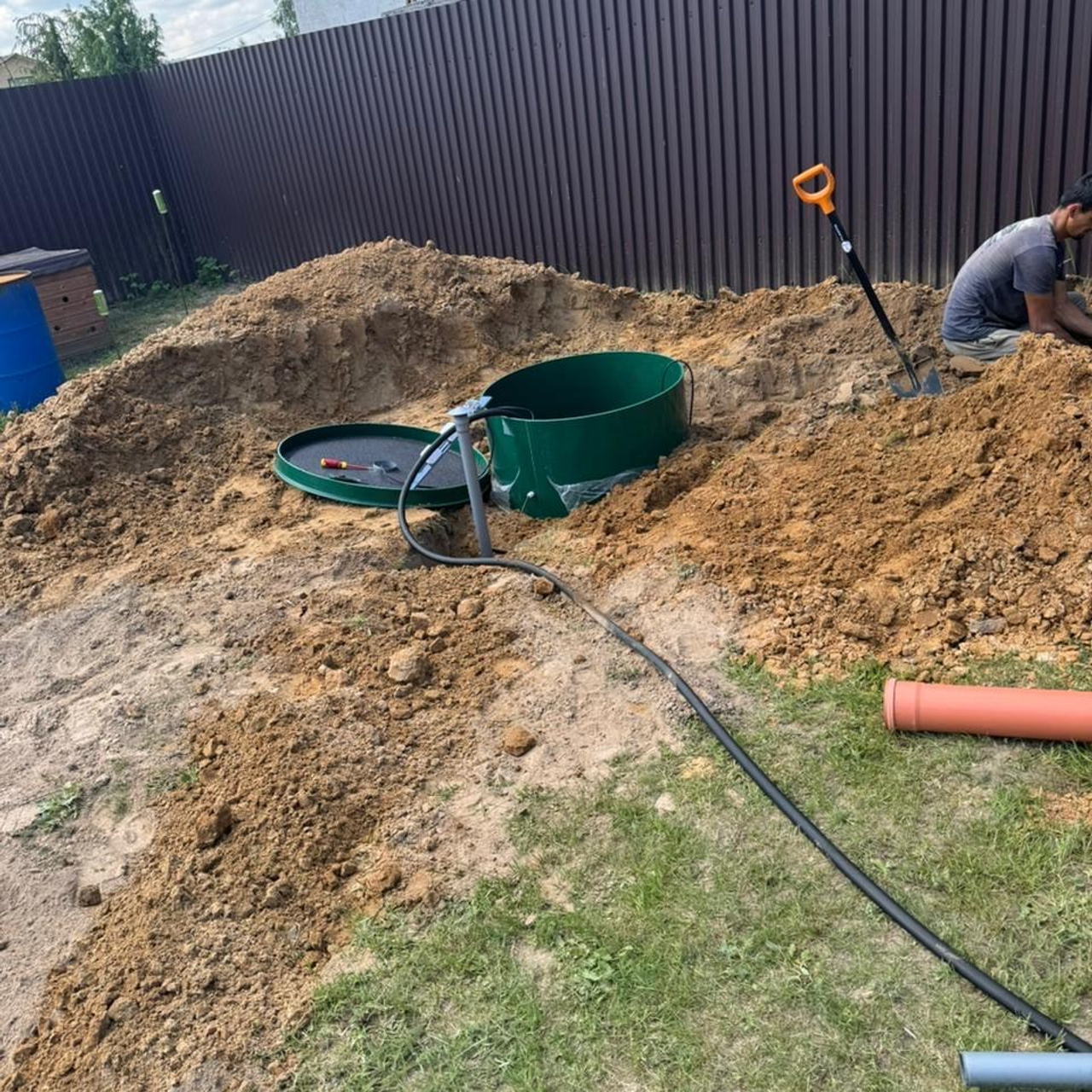 Септик и канализация для частного дома и дачи в Электростали — заказать услугу