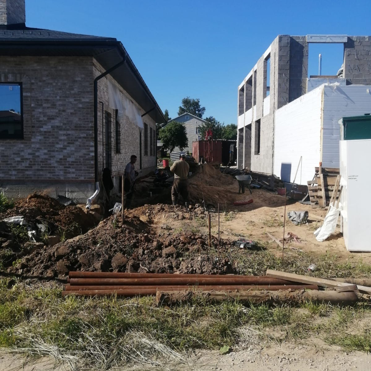 Септик и канализация для частного дома и дачи в Москве — заказать услугу