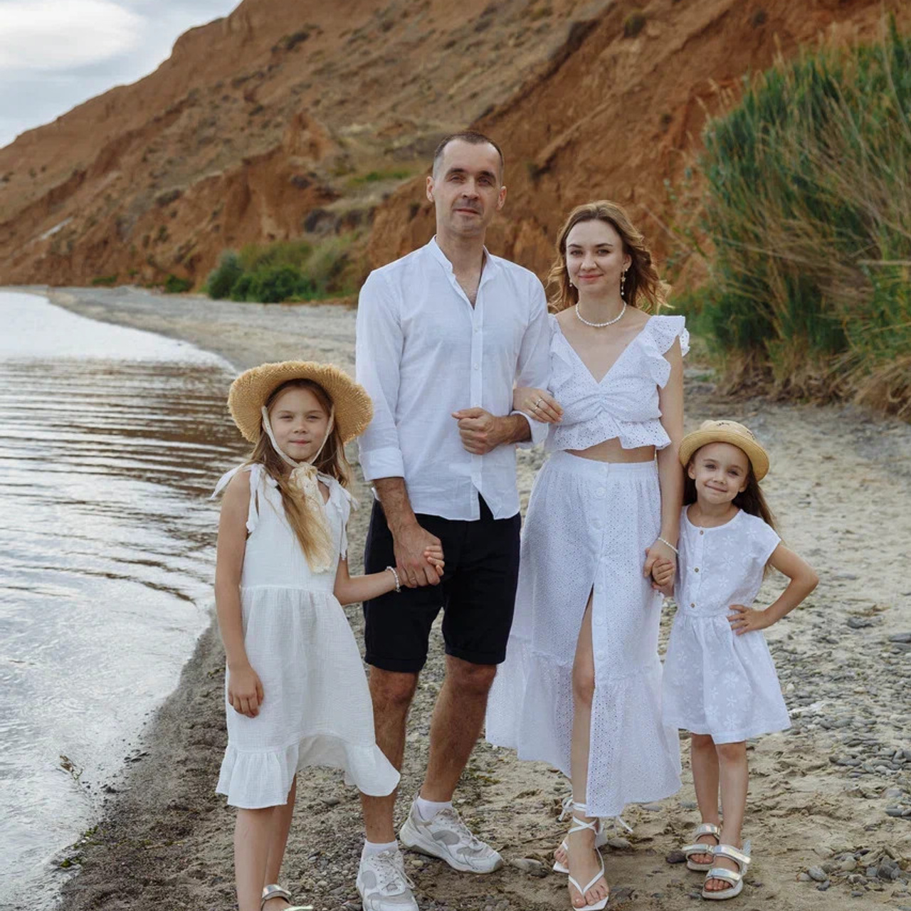 Семейная съемка для Юли, Саши и девочек