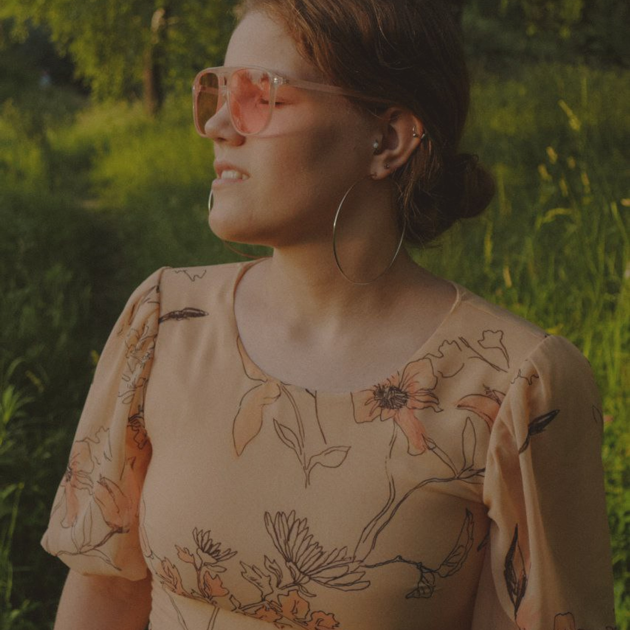 Портретная фотосессия в студии. Рената Ри контент-мейкер Москва