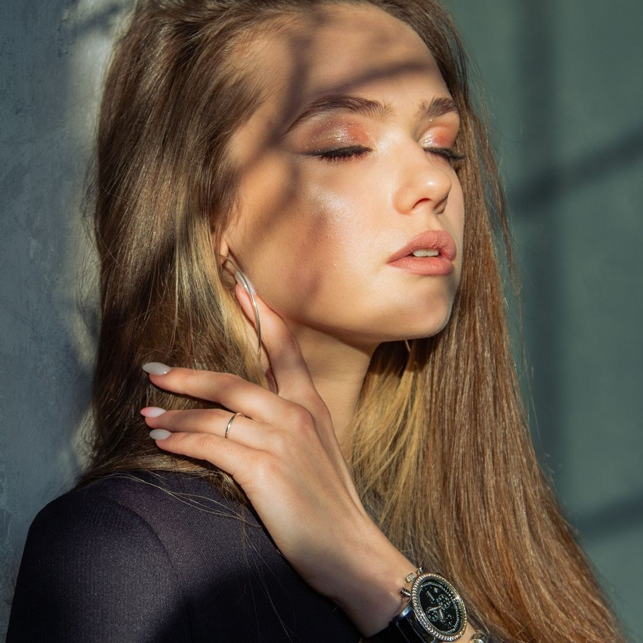 Портретная фотосессия в студии. Рената Ри контент-мейкер Москва