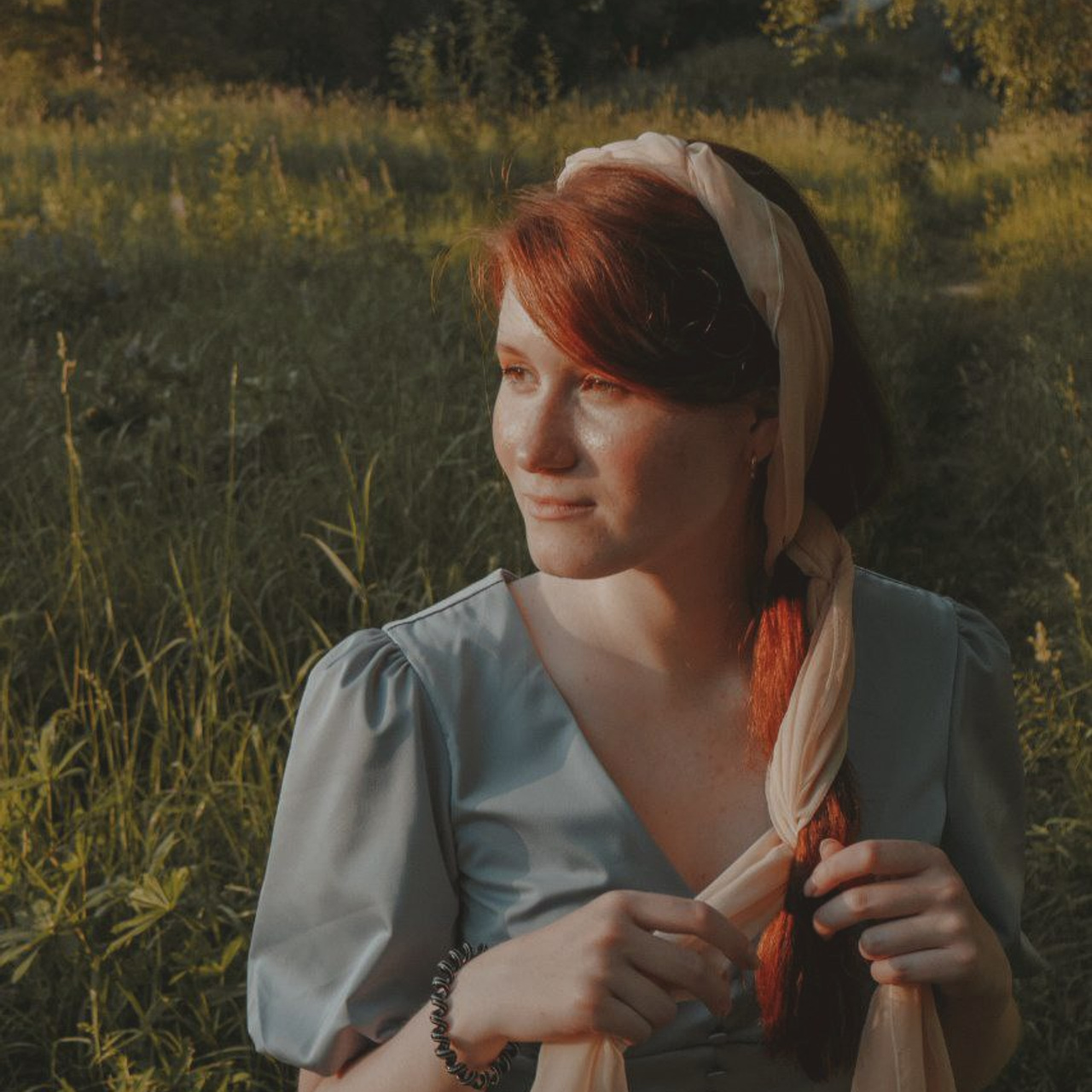 Портретная фотосессия в студии. Рената Ри контент-мейкер Москва