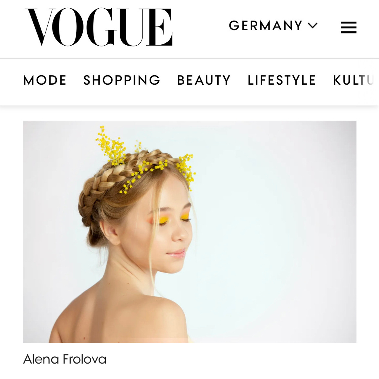 Vogue (Germany) октябрь 2022