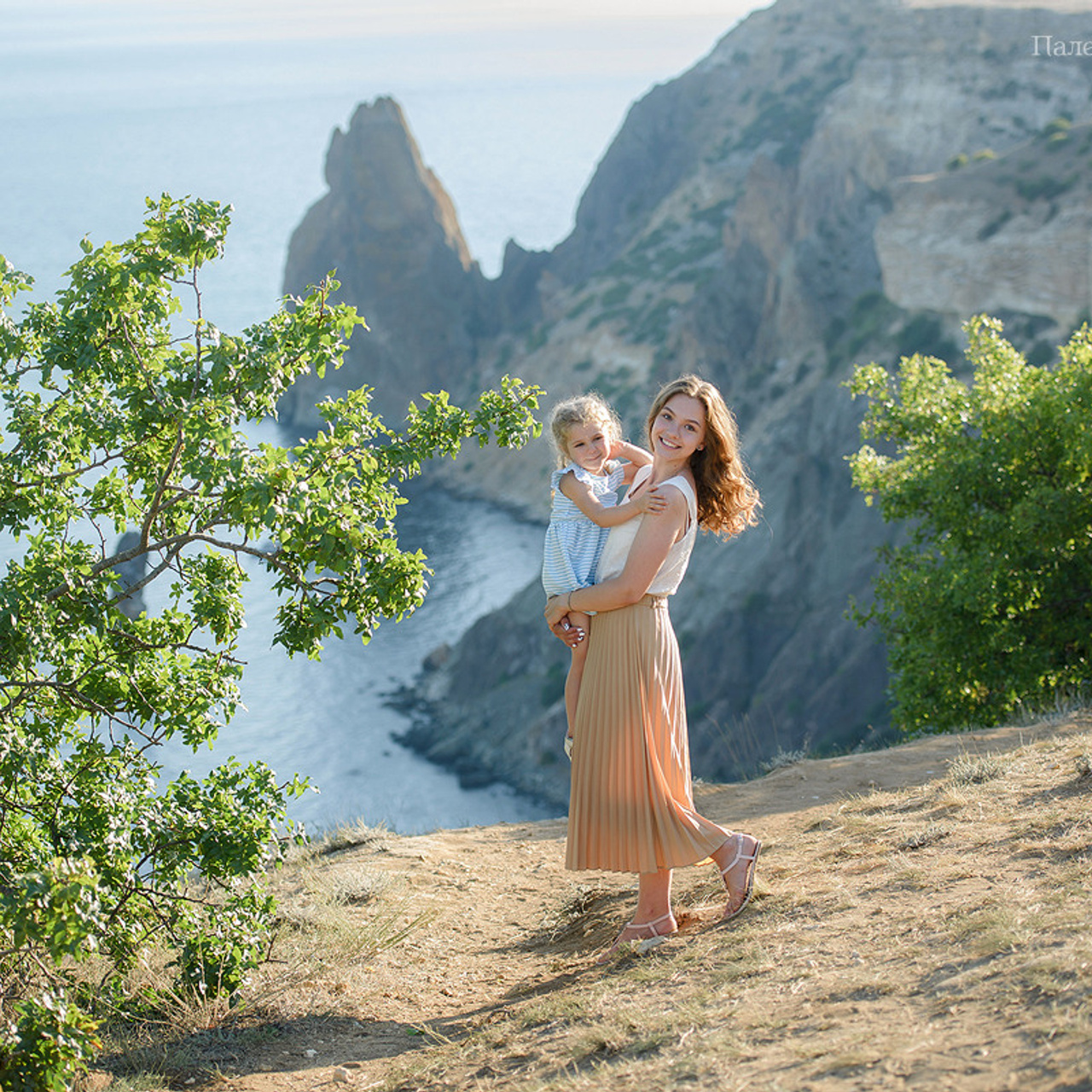 мама и малыш на Фиоленте