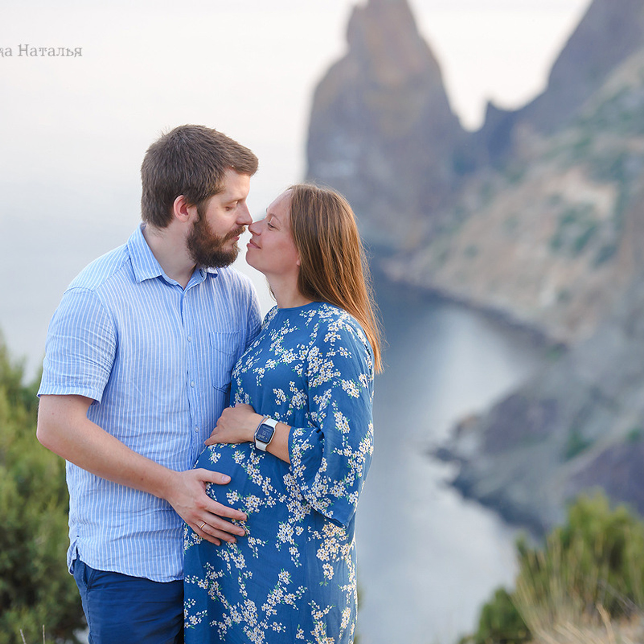 Фотосессия в ожидании, на Фиоленте
