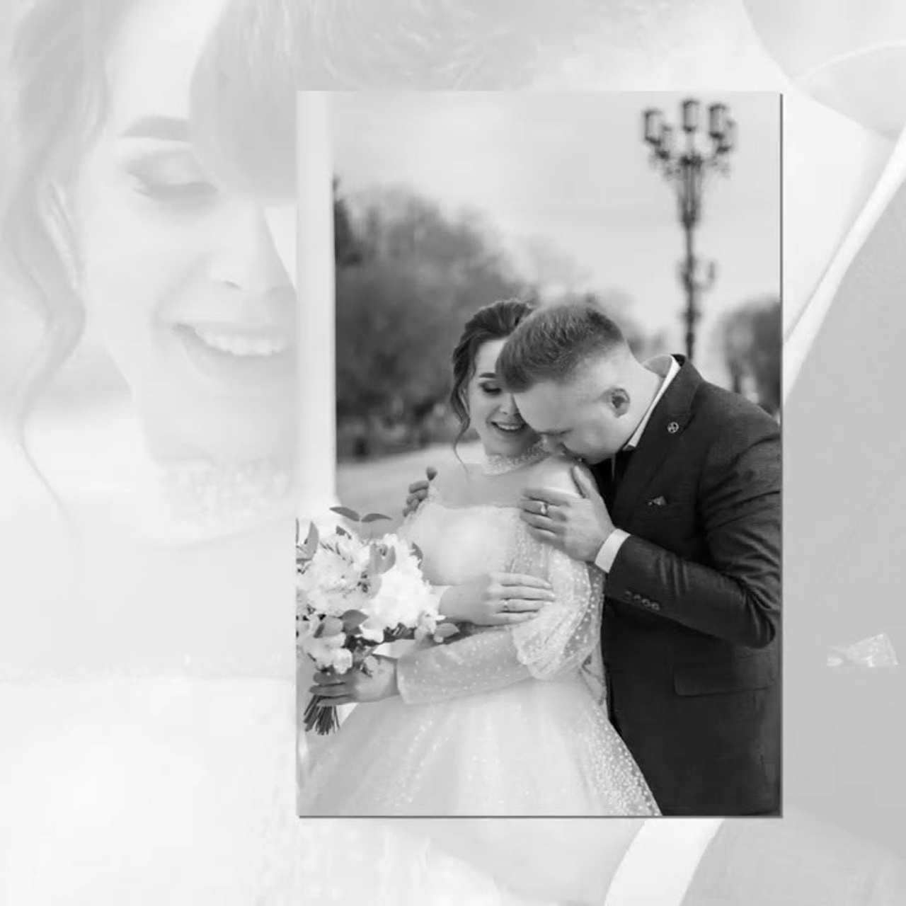 Слайд. Свадебная прогулка 2023. Апрель.