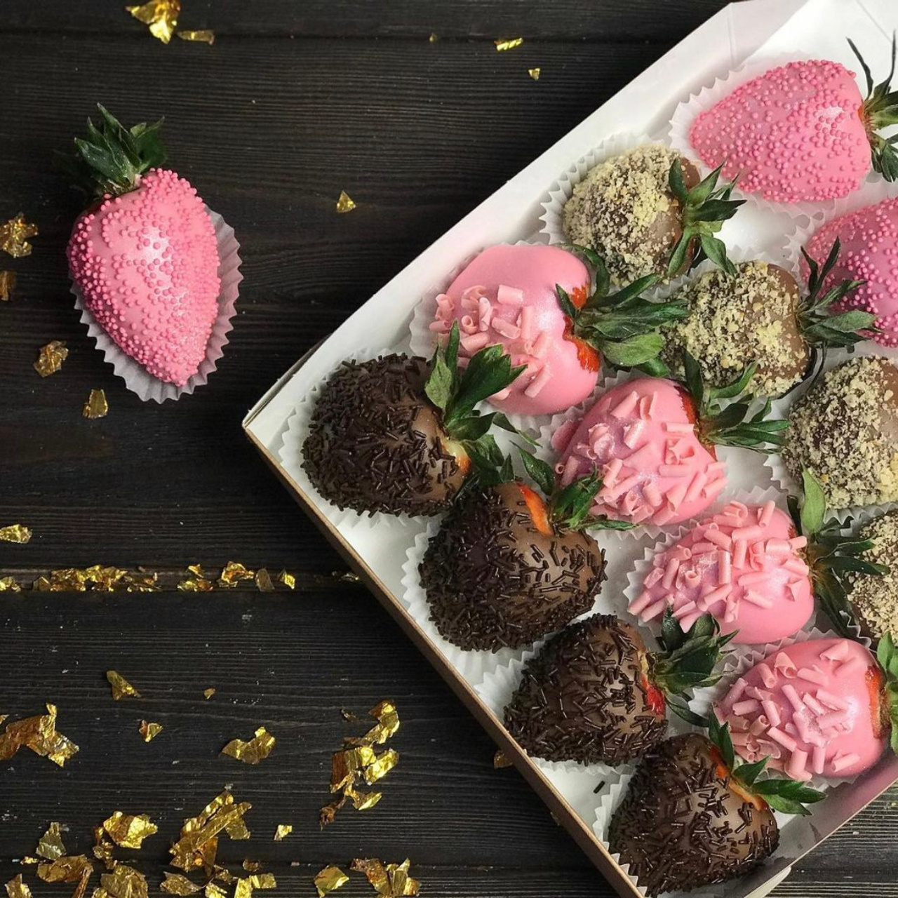 Набор Клубника в шоколаде "Сон Венеры". Клубника в шоколаде в Сургуте