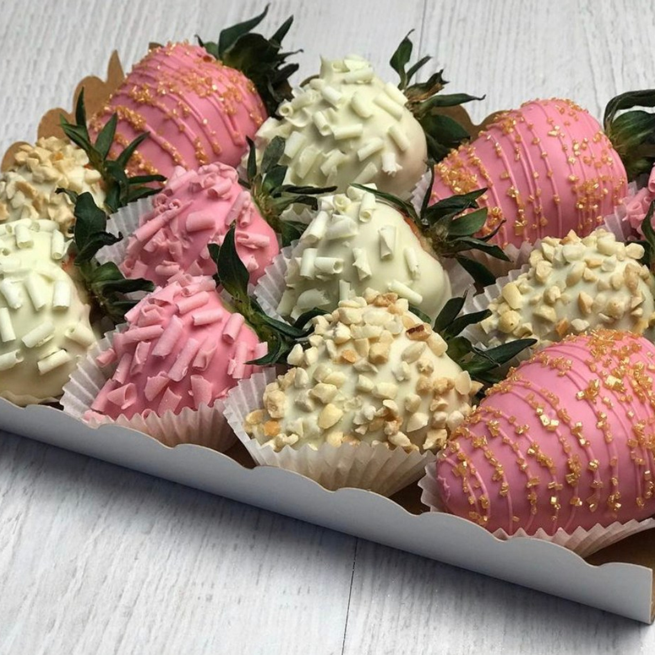 Набор Клубника в шоколаде "Нежность". Клубника в шоколаде в Сургуте