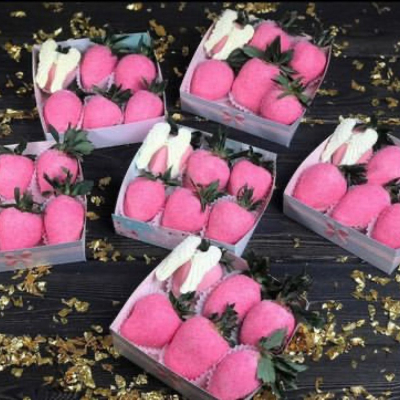 Набор Клубника в шоколаде "Малиновый закат". Клубника в шоколаде в Сургуте