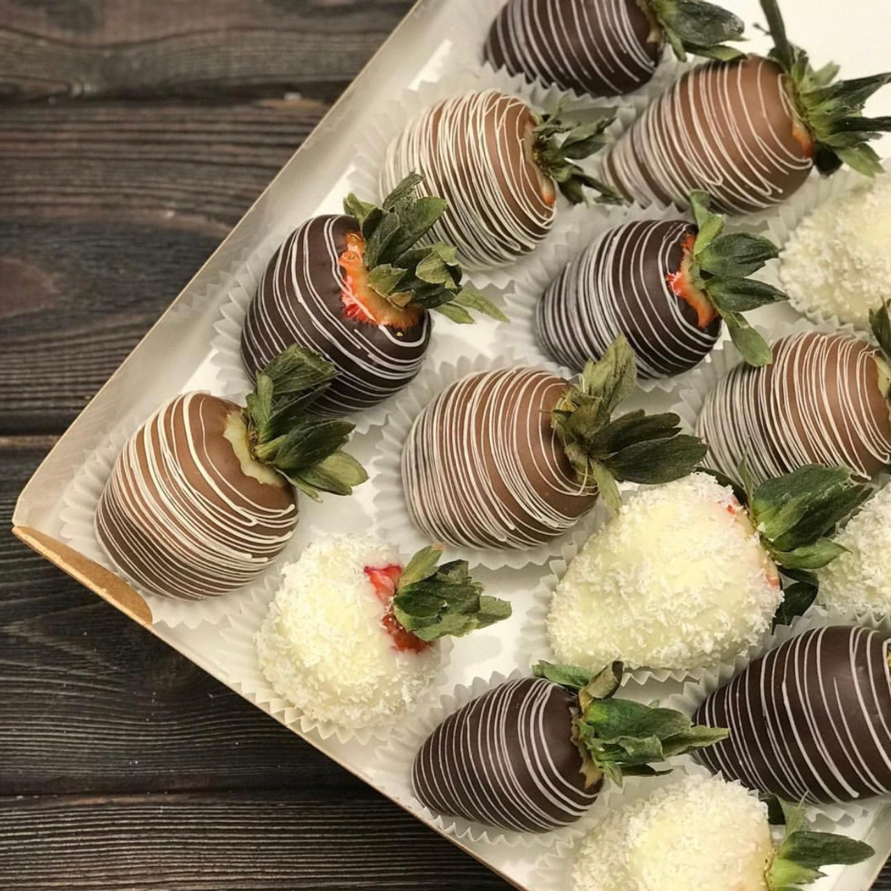 Набор Клубника в шоколаде "Дежавю". Клубника в шоколаде в Сургуте