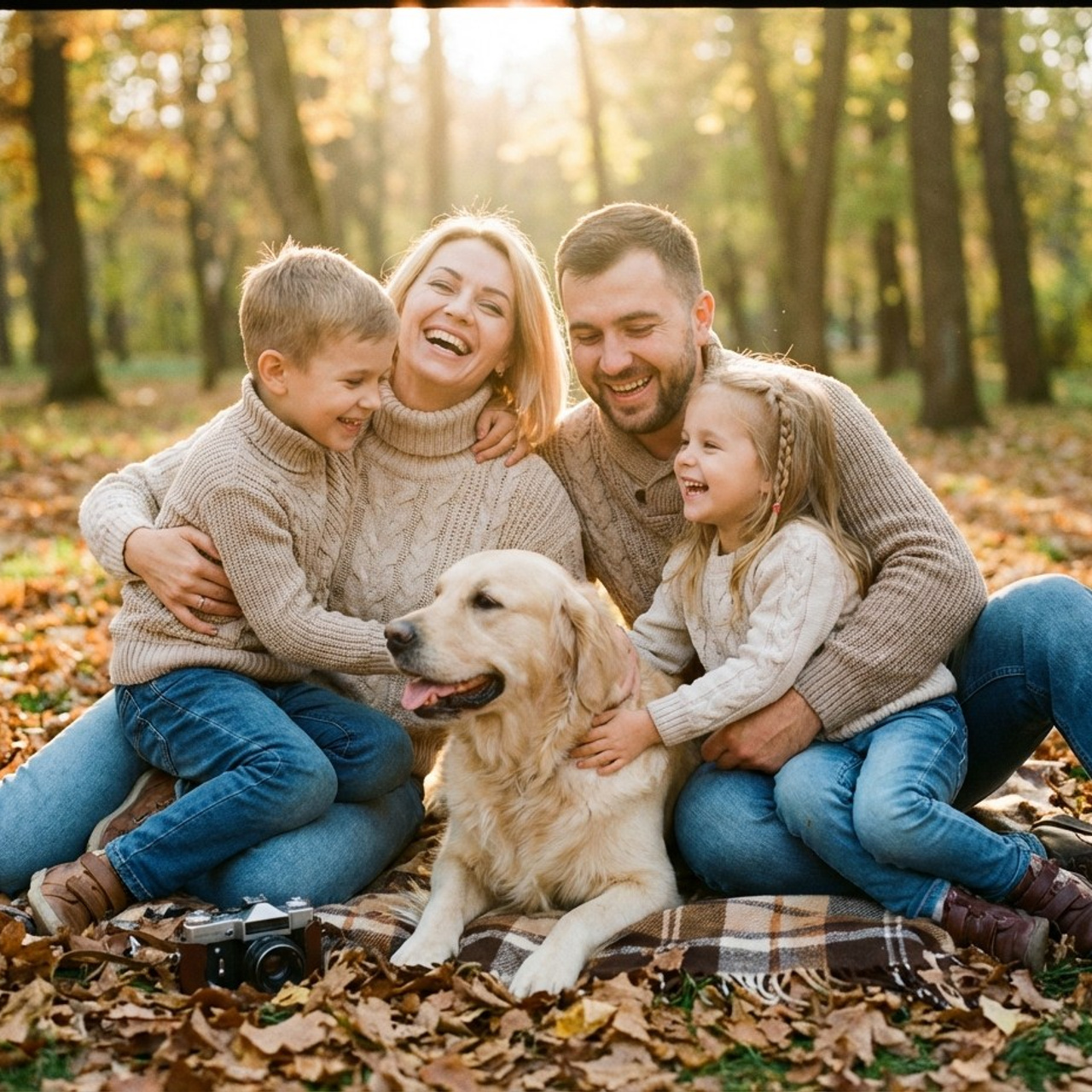 1.10 Семейная фотосессия. Фото + нейро — студия «POP-UP»