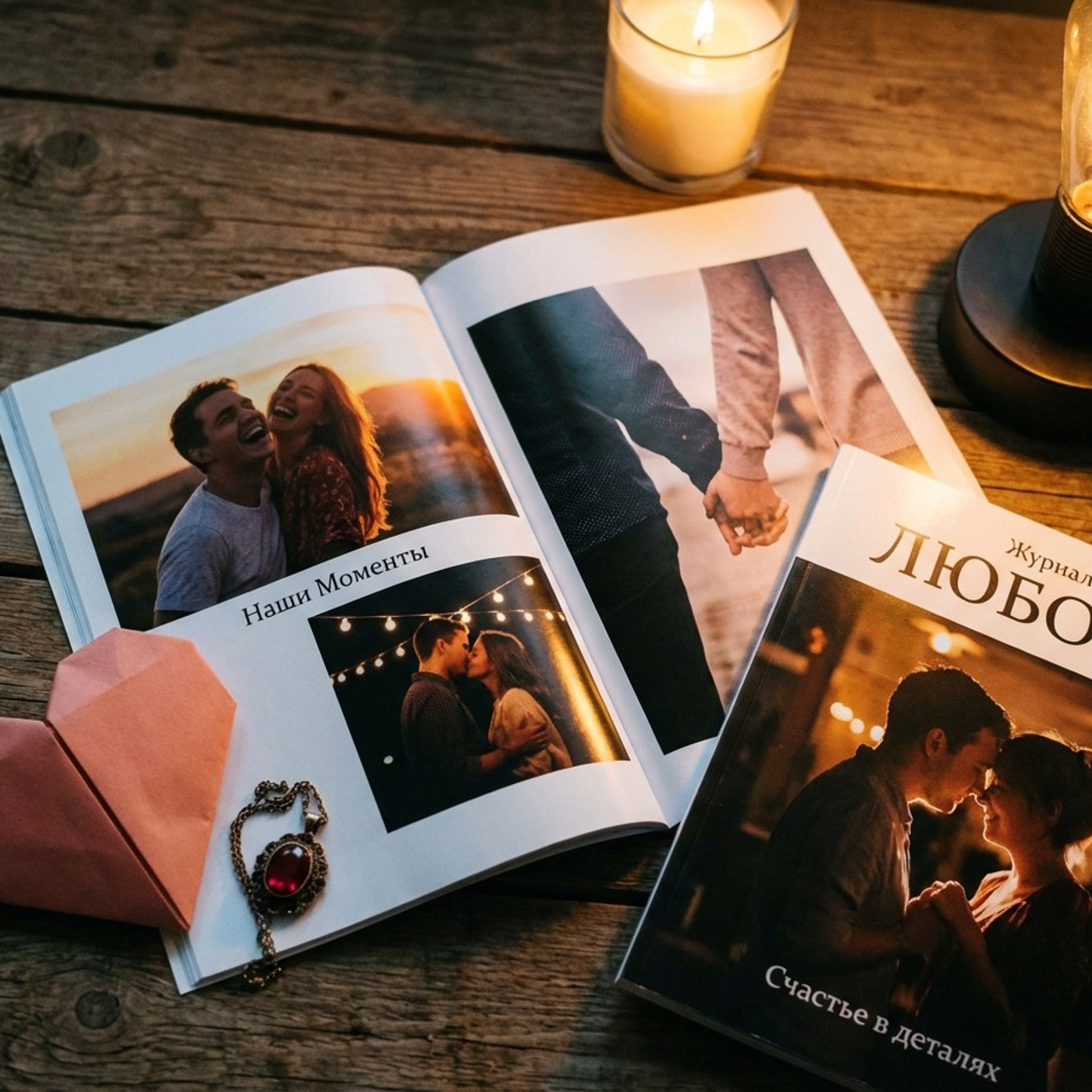 3.4 Книга / комикс / журнал «История знакомства». Фото + нейро — студия «POP-UP»