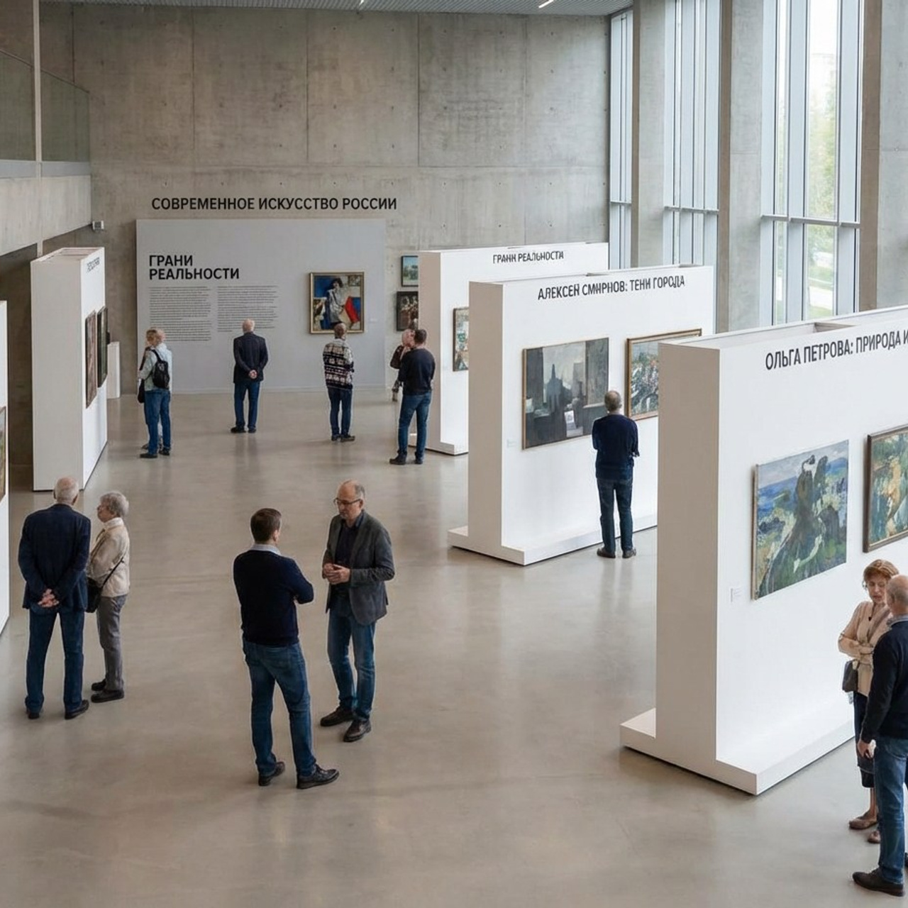 7.5 Дизайн выставок и экспозиций. Фото + нейро — студия «POP-UP»