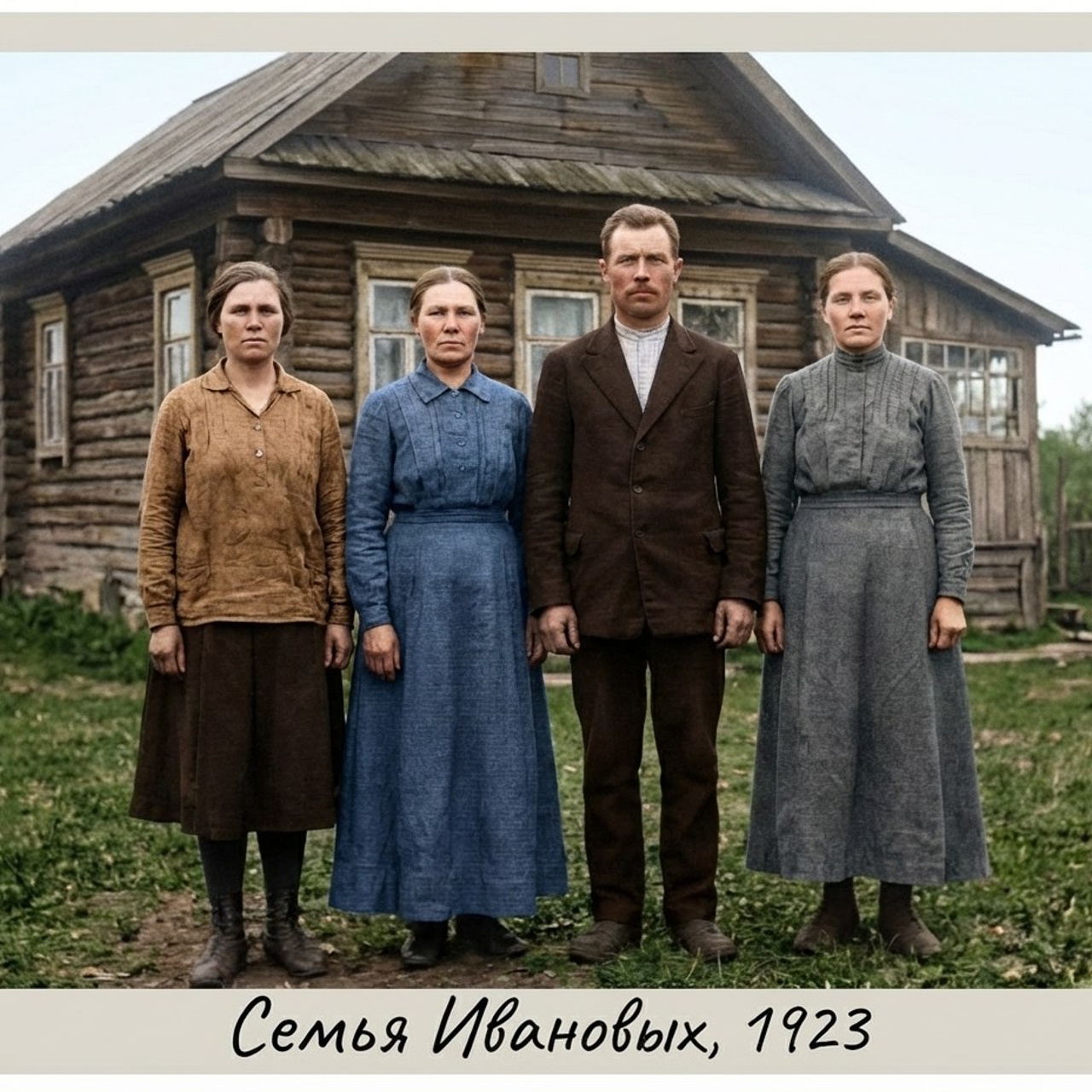 2.2 Оцифровка и реставрация старого фото, картинки. Фото + нейро — студия «POP-UP»