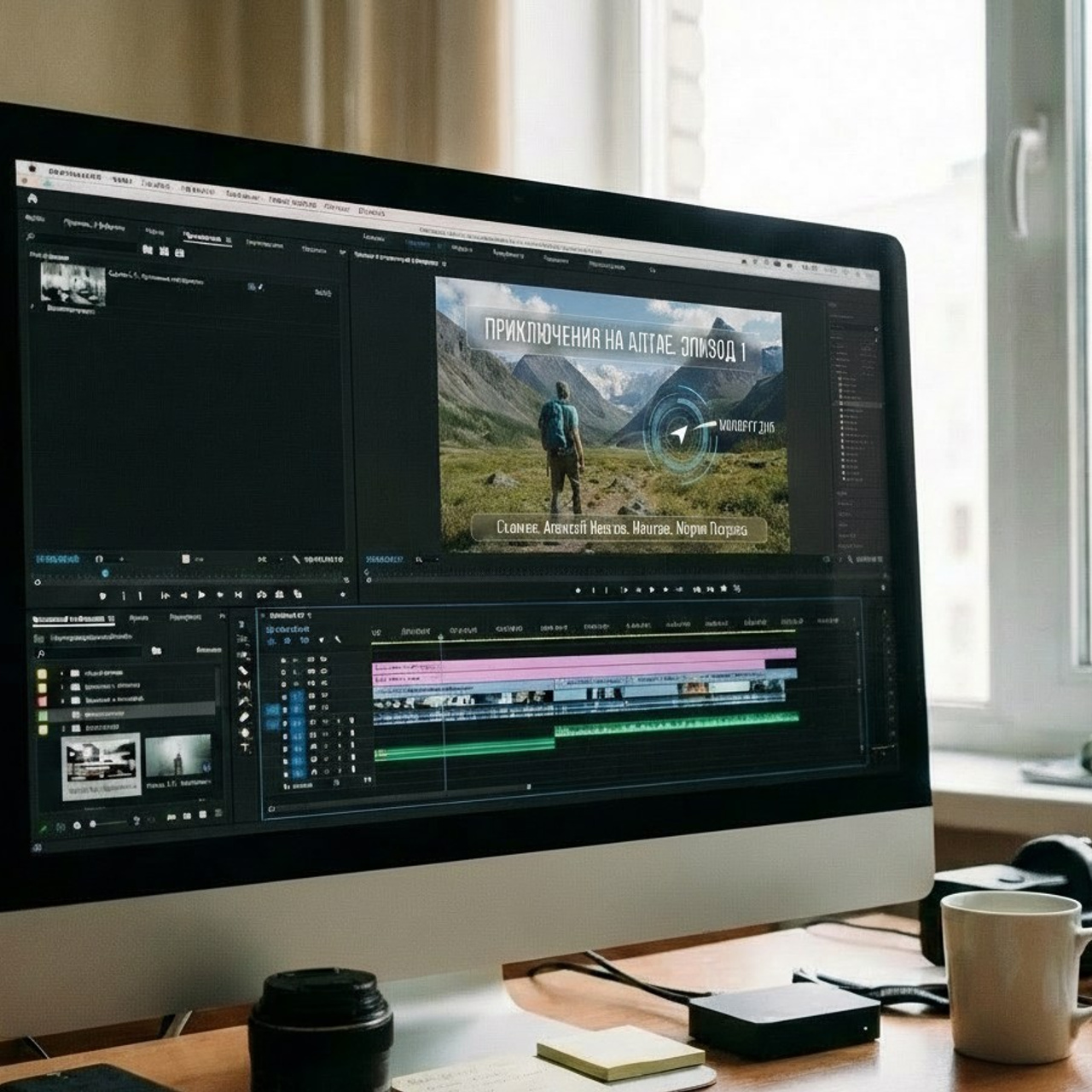 7.18 Медиа-дизайн и оформление видеопродуктов. Фото + нейро — студия «POP-UP»