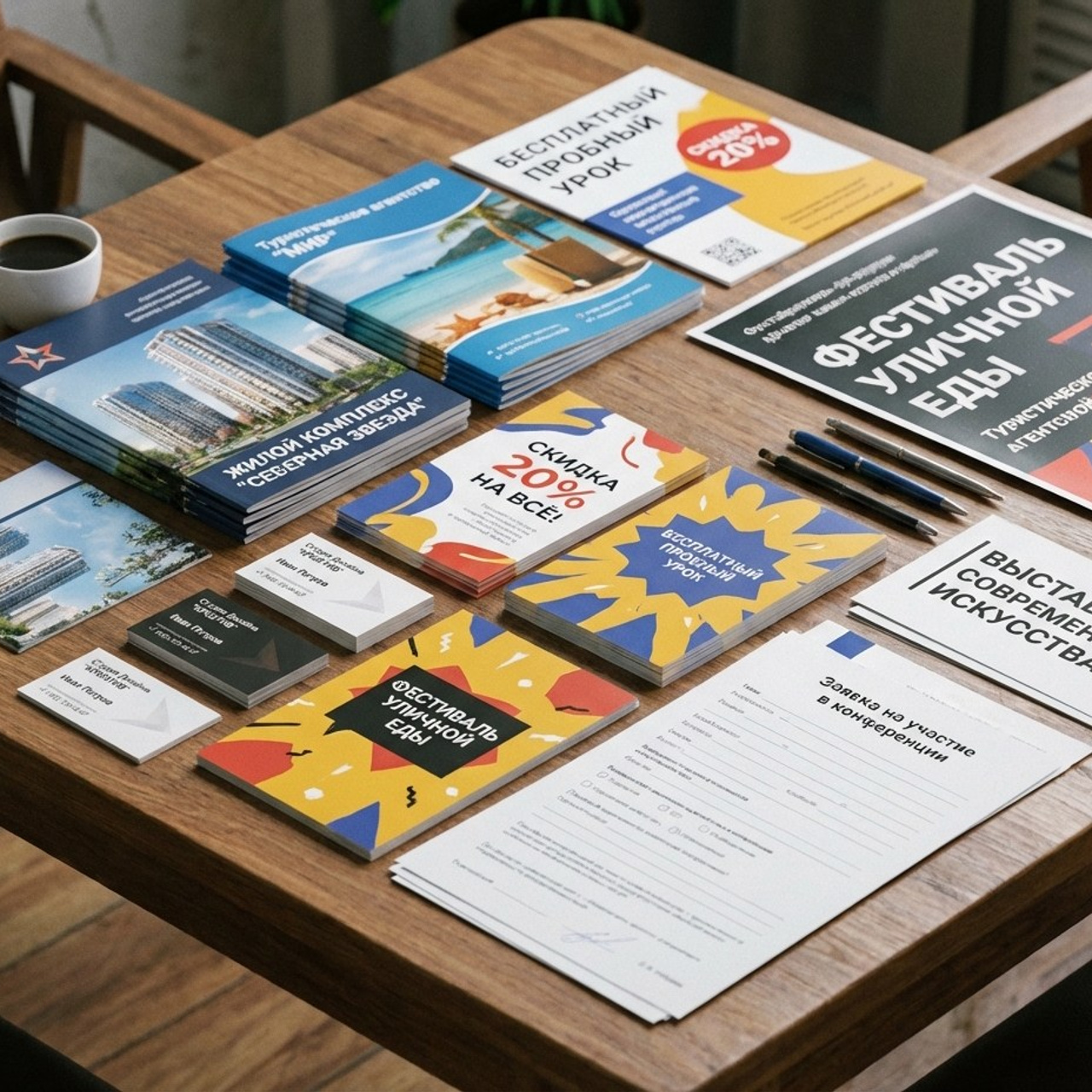 4.6 Дизайнерская продукция (полный цикл). Фото + нейро — студия «POP-UP»