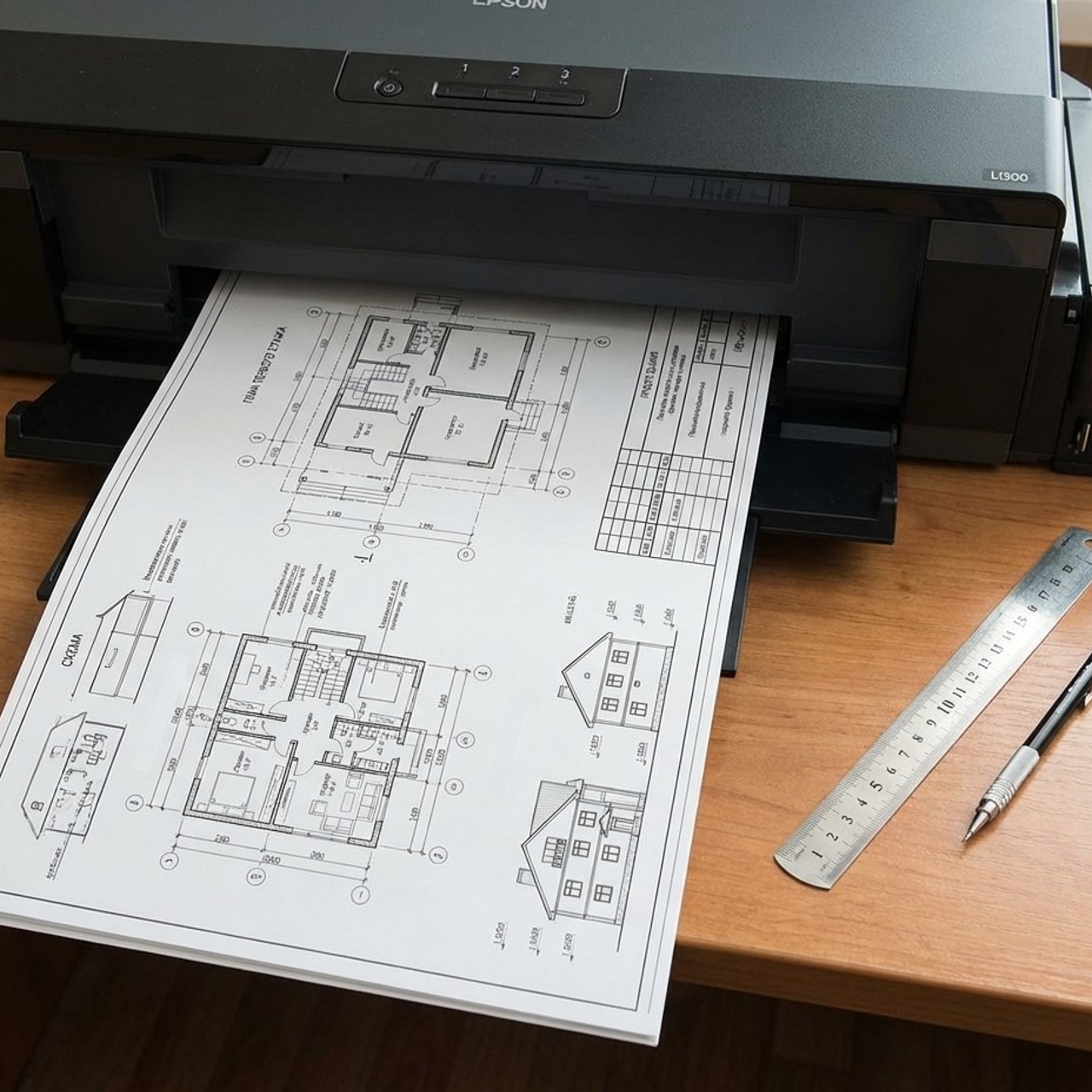 4.2 Чёрно-белая печать. Фото + нейро — студия «POP-UP»