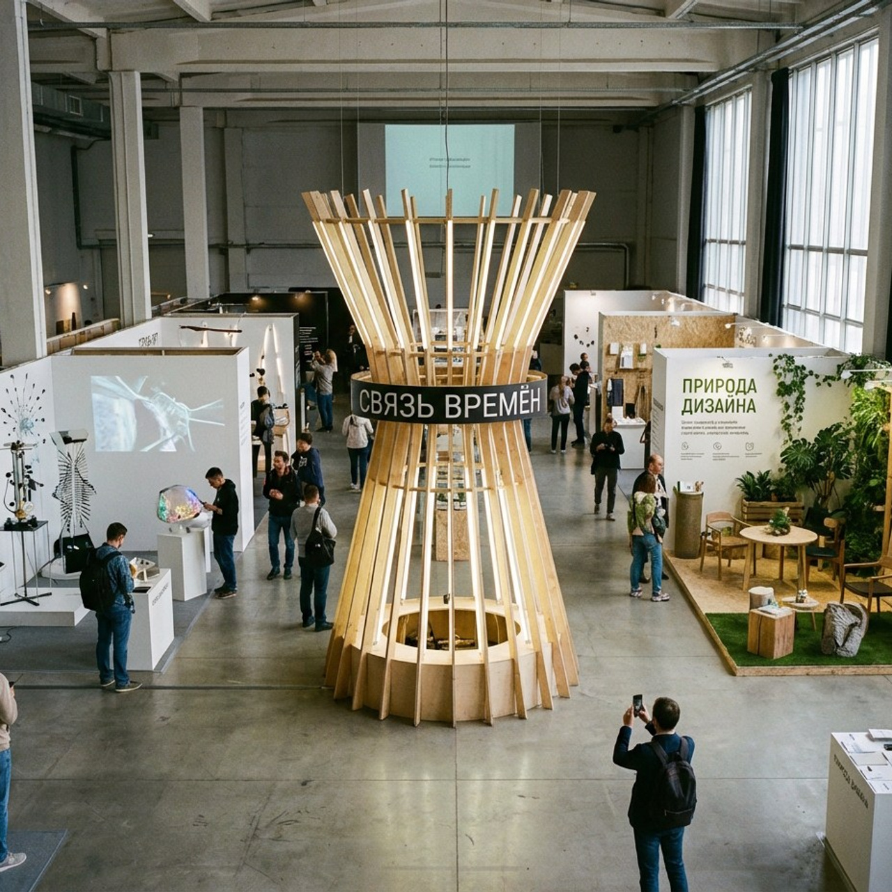 7.5 Дизайн выставок и экспозиций. Фото + нейро — студия «POP-UP»