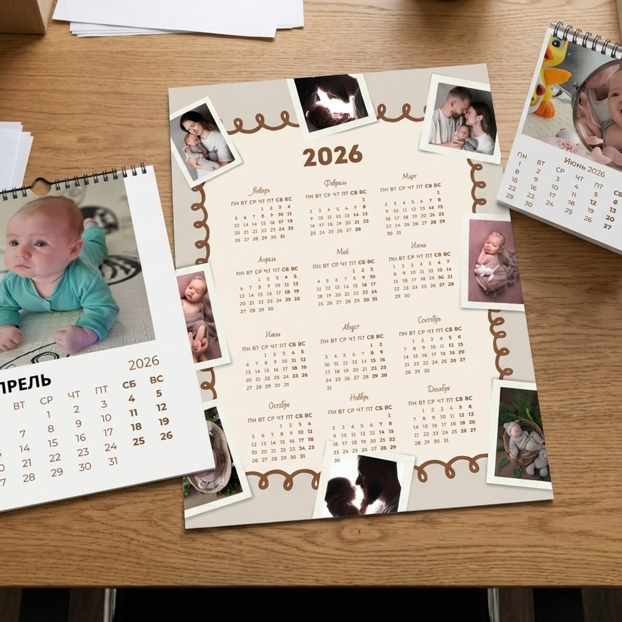4.11 Календарь по иному запросу. Фото + нейро — студия «POP-UP»