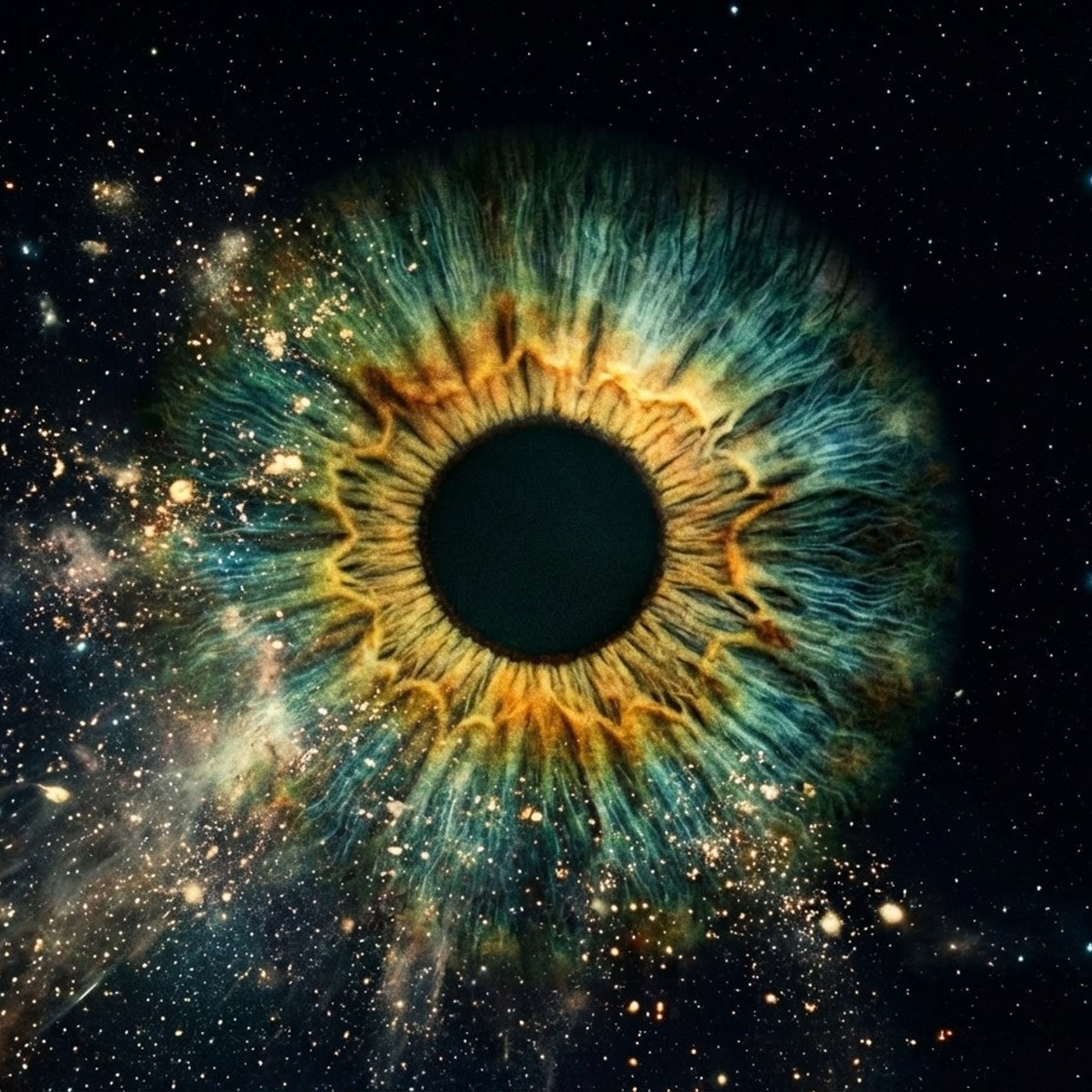 1.1 Фото радужки глаза. Фото + нейро — студия «POP-UP»