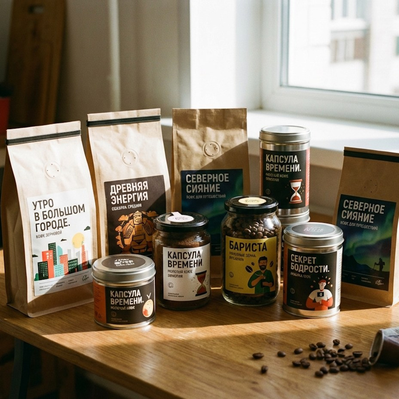 7.14 Дизайн упаковки и этикетки. Фото + нейро — студия «POP-UP»