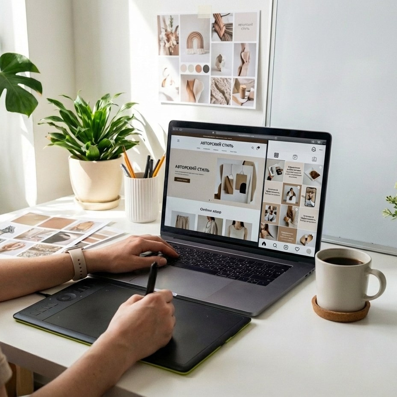 7.17 Виртуальная витрина и контент-дизайн. Фото + нейро — студия «POP-UP»