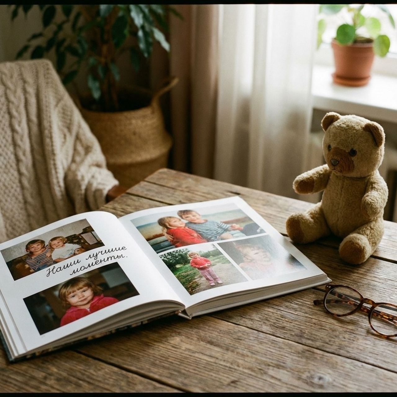 3.2 Книга / комикс / журнал о себе, родственнике. Фото + нейро — студия «POP-UP»