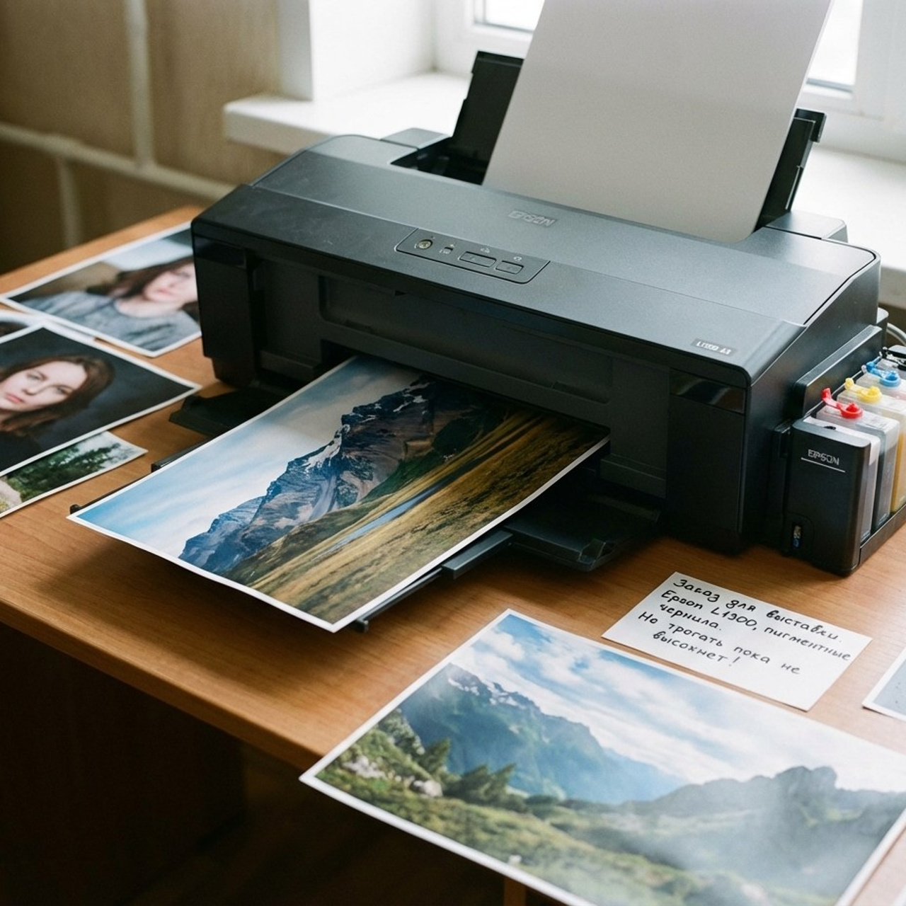 4.1 Печать фотографий с коррекцией красных глаз. Фото + нейро — студия «POP-UP»