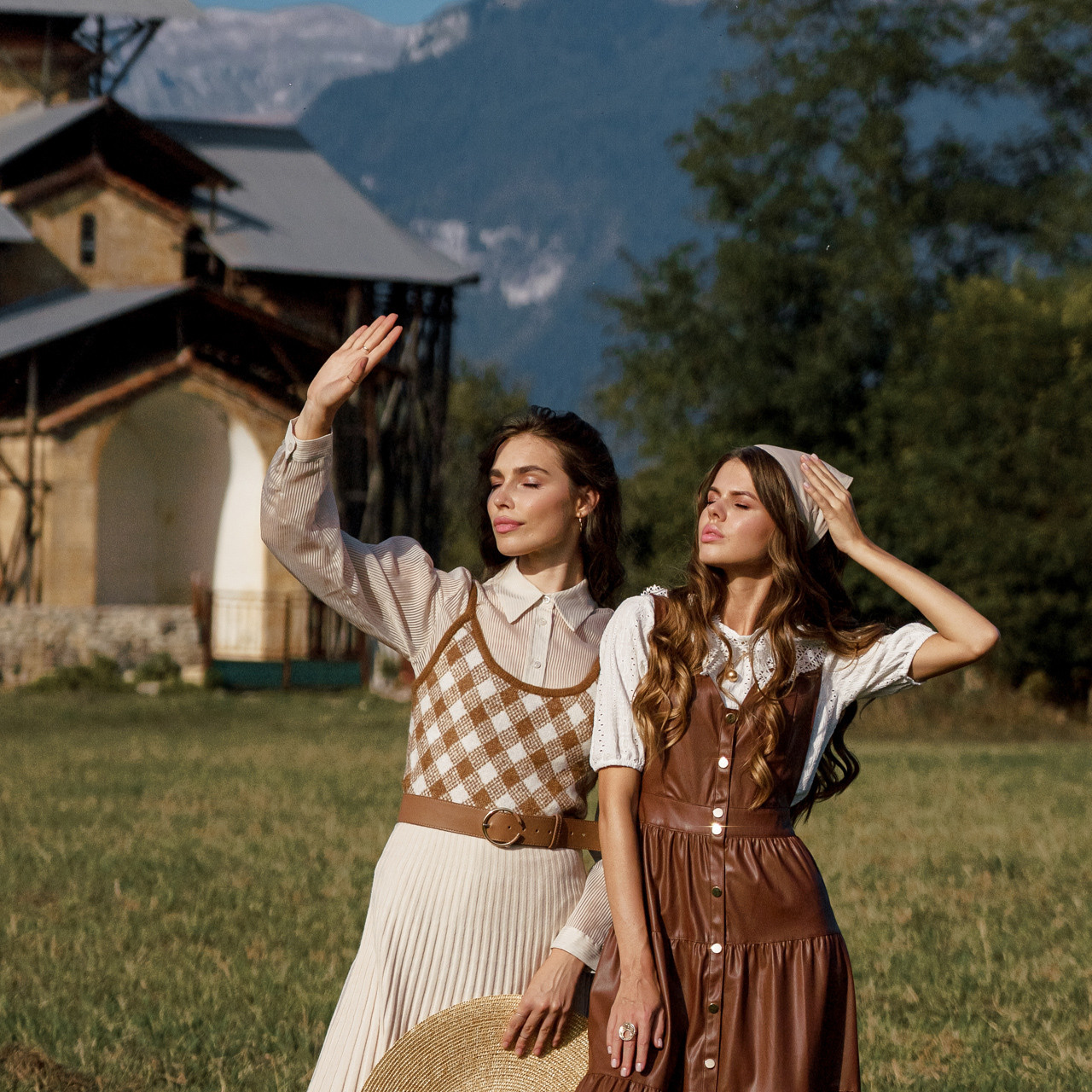 Abkhazia autumn. Fashion story