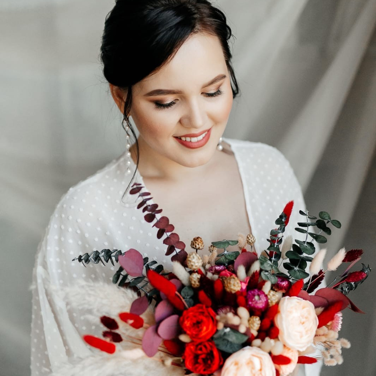 Примеры букетов. Стабилизированные цветы Букеты Москва