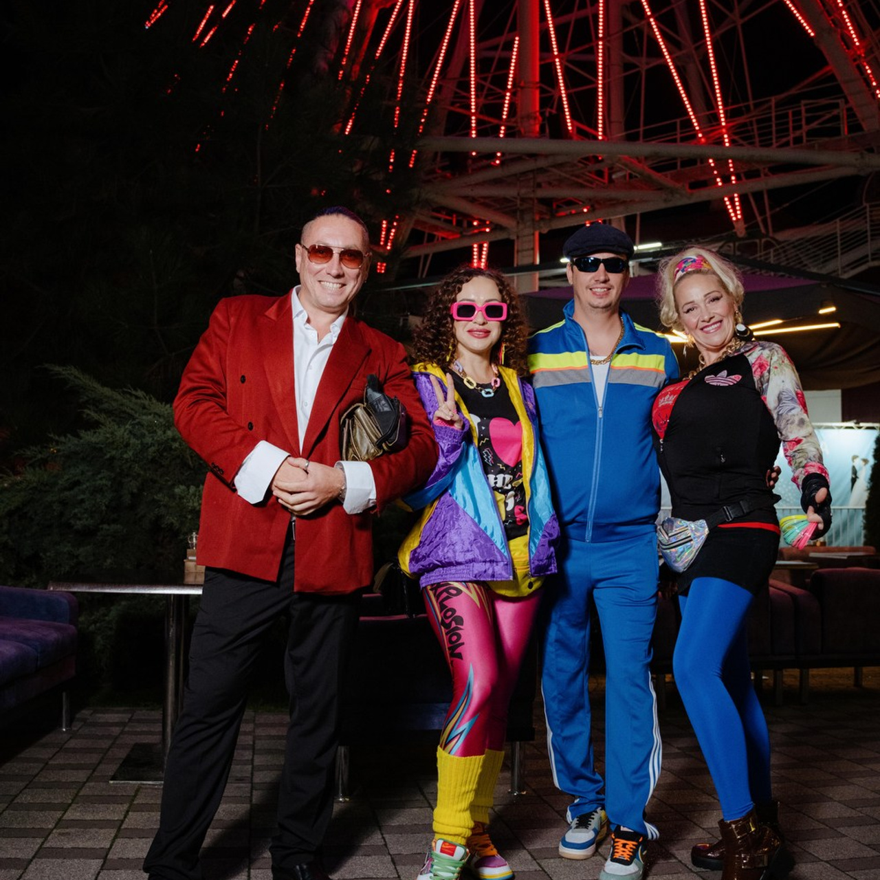 Юбилей в стиле девяностых. Фотограф в Сочи Краснодар Москва Руслан Поляков