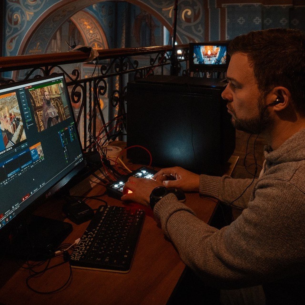 Телевидение. Техническое обеспечение мероприятий / Прямые трансляции