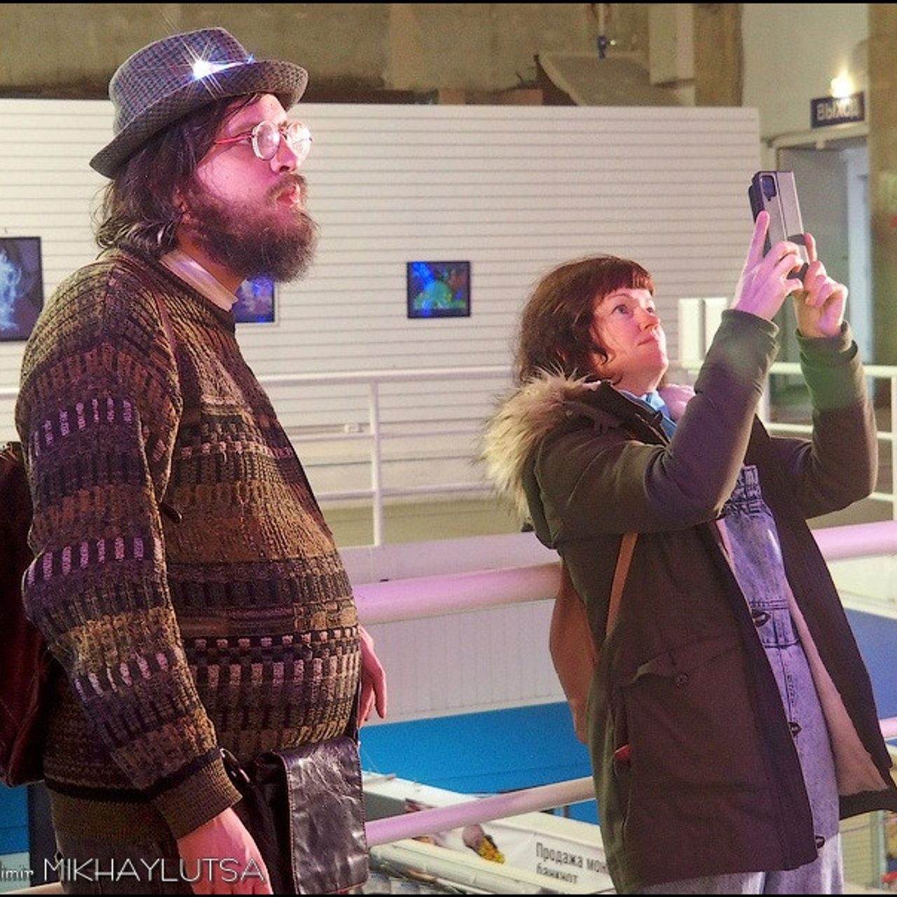 Люминографический карнавал новый год выставка маске-рад