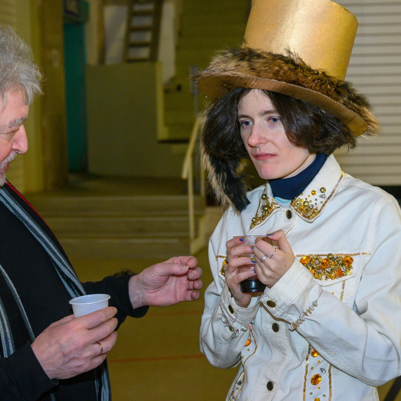 Люминографический карнавал новый год выставка маске-рад