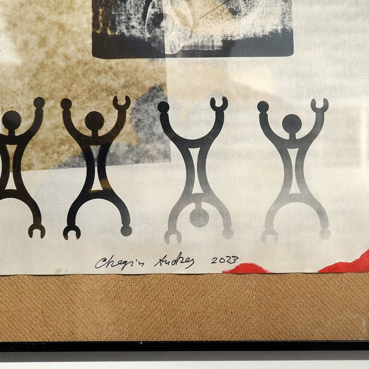 Выставка Андрея Чежина в Галерее Navicula Artis«Балаганчик — 1, 2, 3» Фотограмма