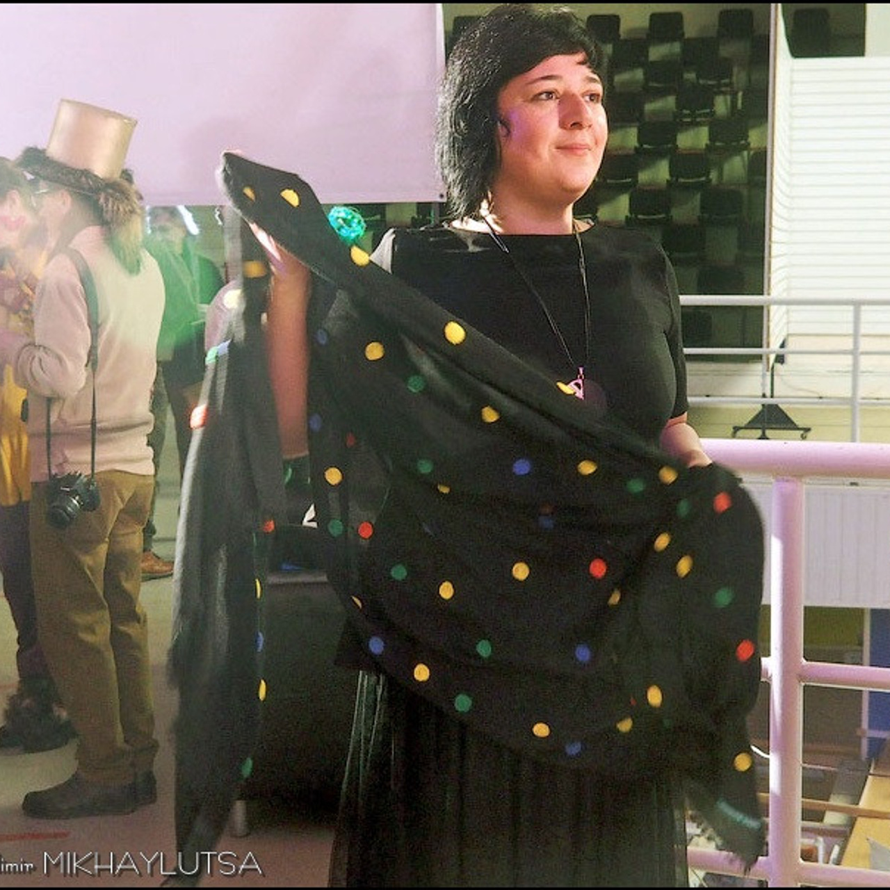 Люминографический карнавал новый год выставка маске-рад