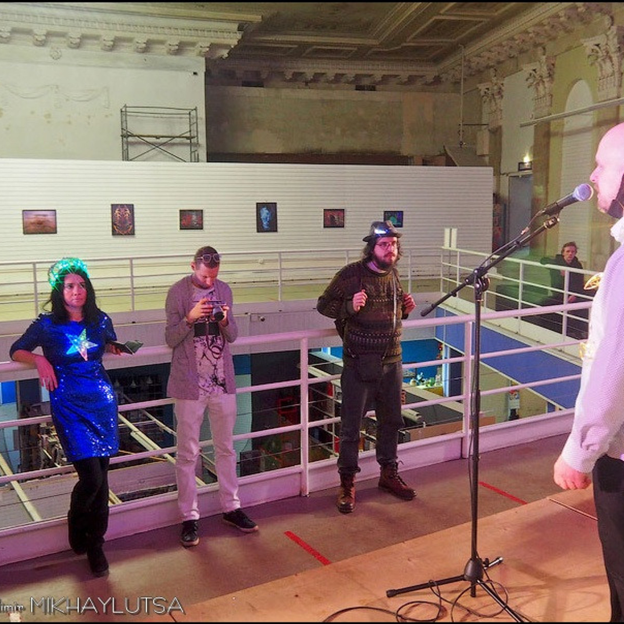 Люминографический карнавал новый год выставка маске-рад