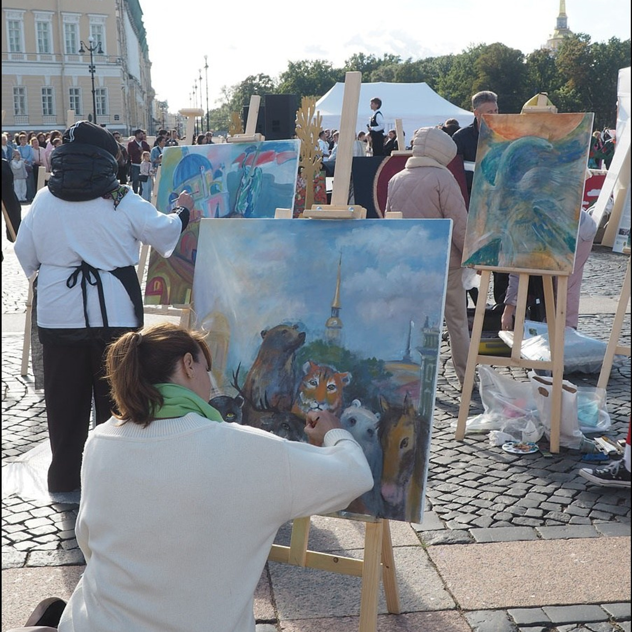 БОЛЬШОЙ ПЛЕНЭР. Люминографическое общество СПБ