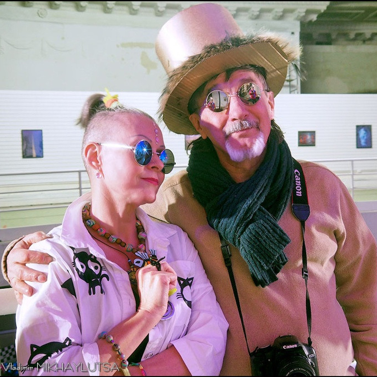 Люминографический карнавал новый год выставка маске-рад